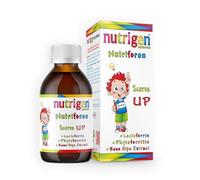 Nutrigen Nutriferon Liquid Iron Supplement for Kids - Blackstrap Molasses, Lactoferrin, Phytoferritin & Rosehip, Powerful Results-Naturally Restore Iron Levels, 150 mL