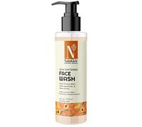 Nutriglow Advanced Organics Advanced Organics Skin Whitening Face Wash with Peach Extracts/All Skin Types, 100 Ml