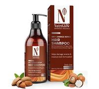 Nutriglow Advanced Organics Bio Dry and Damage Repair Shampoo with Almond Oil for Daily Use, Enhance Hair Volume,Repair Damage Hair, 300 Ml
