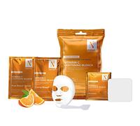 NutriGlow Advanced Organics Vitamin C Bleach for Tan Removal, and Hair Lightening (6 in 1) - 20g