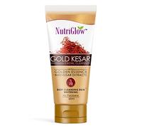 Nutriglow Gold Kesar Face Wash for Deep Cleansing, Tan Removal, Skin Tightening Non Foaming Face Wash, All Skin Types, No Sulphate, 65 Ml