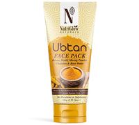 Nutriglow Natural’S Ubtan Face & Body Pack for Glowing Skin with Haldi & Chandan, 100G