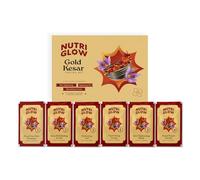 NUTRIGLOW NATURAL'S Advanced Pro Formula Gold Kesar Facial Kit for Glowing Skin Cleanup Kit for Radiant Shine Helps Tighten Pores, 60gm Multicolor