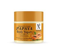 Nutriglow Natural's Advanced Pro Formula Papaya Body Yogurt for Deep Hydration, Smooth Skin, Unisex (100 G)