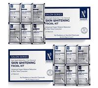 Nutriglow Natural's Advanced Pro Formula Skin Whitening Facial Kit for Skin Tone Correction, 10Gmx6 Each, Pack of 2