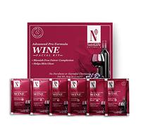 NUTRIGLOW NATURAL'S Advanced Pro Formula Wine Facial Kit For Glowing Skin, Blemish Free Fairer Complexion For All Skin Type, 2.11 Oz