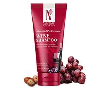 Nutriglow Natural's Advanced Pro Formula Wine Shampoo for Hair Fall Control, Sulphate Free Women and Men All Hair Types, 150Ml