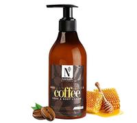 Nutriglow NATURAL'S Raw Irish Coffee Hand and Body Lotion With Honey & Shea Butter For Instant Skin Smoothing, Skin Purifying, No Sulphate & Silicones, 10.14 Oz