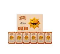 NutriGlow NATURAL'S Ubtan Facial Kit For Glowing Skin, Tan Removal With Haldi & Chandan, 60gm