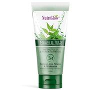 Nutriglow Neem & Tulsi Face Pack for Pimple-Free Skin with Haridra Extracts, 65Ml