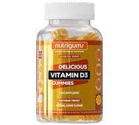 Nutrigums Natural Lemon Vitamin D3 Gummies (60 gummies)