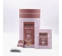 Nutrii CEYLON Slim Fit Ayurvedic Herbal Tea, Garcinia with Senna Leaves and Green Tea, 20 Biodegradable Tea Bags, Vegan