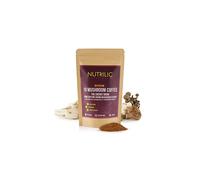 NUTRILIC 10 Mushroom Coffee (40 Servings)- Instant Arabica with Micro Ground Coffee Beans and Chaga, Cordyceps, Lion?s Mane, Reishi, Maitake, Shitake,