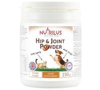 Nutrilus Pet Hip & Joint Powder 150g for Dogs and Cats - With Glucosamine, Chondroitin, Green Lipped Mussel, MSM, Curcumin, Hyaluronic Acid & more.