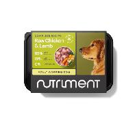 Nutriment Chicken and Lamb Raw Adult Working Dog Food - 500g