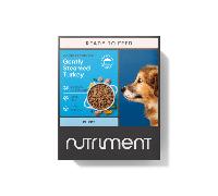 Nutriment Gently Steamed Turkey Puppy Dog Food - 395g