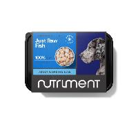 Nutriment Just Raw Fish Adult Working Dog Food - 500g