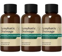 NutriMuse Lymphatic Drainage Drops,PurezaDrops Lymphatic Detox Oil, Naturally Drains Swelling from Face & Body, Cleanse Lymph System for Women & Men (3PCS)