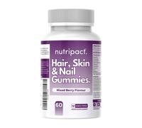 Nutripact Hair, Skin & Nail Beauty Vitamin Gummies - 60 Gummies in White Nutripact White