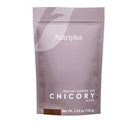 Nutriplus Instant Coffee & Chicory Blend - Powdered Chicory Roots Provide Inulin Support, Prebiotic Fibers for Metabolism, Improving Digestive System 100g
