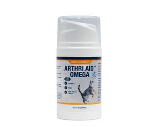 NutriScience Arthriaid Omega Cat Joint Supplement - Glucosamine, Chondroitin, MSM & Omega 3 - Supports Mobility, Relieves Stiffness & Promotes Cartilage Repair - 50ml