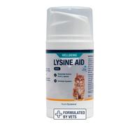NutriScience Lysine Aid Cat Gel - L-Lysine Supplement for Cats & Kittens, Immune & Respiratory Support, Feline Herpes (FHV-1) Relief, Salmon Flavored, 50ml