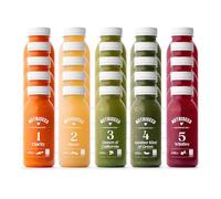 Nutriseed 5 Day Juice Cleanse (25 x 250ml) - Weight Management & Detox Cleanse Cold Pressed Juice, Healthy Diet, No Added Sugar or Preservatives, Vegan-Friendly, Dairy & Gluten-Free