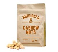 Nutriseed Cashew Nuts 500g - Rich in Protein, Fibre, Antioxidants, Healthy Fats, Vitamins & Minerals, Perfect for Healthy Snacking, Sourced from Brazil, Vegan-Friendly & Gluten Free