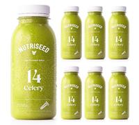 Nutriseed Celery Juice Cleanse (6 x 250ml) - Cold Pressed Juice with Celery, Spinach & Lemon, Flash Frozen, No Added Sugar, Gluten-Free, Dairy-Free, Vegan