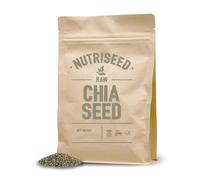 Nutriseed Chia Seeds 500g - 100% Natural, High Fibre & Protein, Rich in Omega 3 6 & 9, Antioxidants, Contains 8 Amino Acids & Vitamins, Vegan-Friendly & Gluten-Free | from Peruvian Mountains