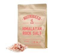 Nutriseed Himalayan Pink Salt 500g - 100% Himalayan Rock Salt, 80+ Minerals, Suitable for Cooking, Bathing, Cleansing Skin & more, Hand-Mined from Foothills of the Himalayan Mountains