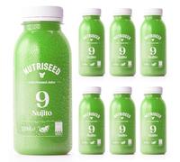Nutriseed Nujito Green Juice (6 x 250ml) - Cold Pressed Juice, 100% Natural Ingredients containing Lime, Cucumber, Apple and Mint, No Added Sugar, Gluten-Free & Dairy-Free