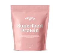 Nutriseed Superfood Protein Powder (300g) - 14g of Protein Per Serving, Pea Protein Powder Combined with 5 Earth Grown Superfoods, Vegan Protein Powder Meal Replacement, Plant-Based | 30 Servings