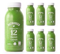 Nutriseed Sweet Green Kiwi Juice (6 x 250ml) - Cold Pressed Juice, 100% Natural Ingredients containing Kiwi, Apple, Orange, Spinach & Mint, No Added Sugar, Gluten-Free & Dairy-Free