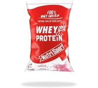 Nutrisport Gold Whey Protein Strawberry 500g Red