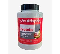NutriSport Iso Whey Zero Zero 1 kg strawberry and banana flavour