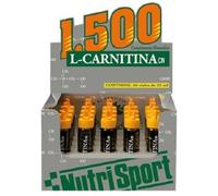 Nutrisport L-carnitine 1500 orange 20 Vials