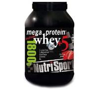 Nutrisport Mega Protein Strawberry 1,8 Kg Vanilla