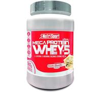 Nutrisport Mega Whey Protein Vanilla 1.8kg Black