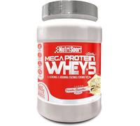 Nutrisport Mega Whey Protein Vanilla 900g Black