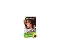 Garnier Nutrisse Ultra Crème 4.13 Luminous Chestnut Permanent Hair Dye, Rich Glowing 8-Week Long Lasting Colour, 100% Grey Coverage, Vegan Formula with 5-Oil Conditioner for 5x Stronger Hair