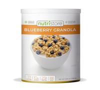Nutristore Freeze-Dried Blueberry Granola | Emergency Survival Bulk Food Storage Meal | Perfect for Everyday Quick Meals and Long-Term Storage | 25 Year Shelf Life | USDA Inspected (1-Pack)