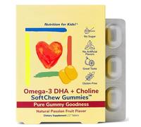 Nutrition for Kids, Omega 3 DHASoft Chew Gummies, Passion Fruit Flavour, 27 Tablets