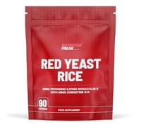Nutrition Freak Red Yeast Rice Capsules Providing 2.97mg Monacolin K & Coenzyme Q10-90 Capules UK Made