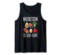 Nutrition is Self-Love Self Care Dietitian Mental Health Tank Top