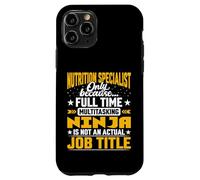 Nutrition Specialist Job Title - Funny Nutrition Expert Case for iPhone 11 Pro
