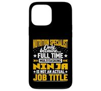 Nutrition Specialist Job Title - Funny Nutrition Expert Case for iPhone 13 Pro Max