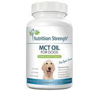 Nutrition Strength MCT Oil for Dogs from Organic Coconuts | 90 Soft Gels