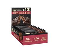 Nutrition Whipped Protein Bars,Healthy Low Calorie Snacks,Low Carb Low Sugar, Workout Snack for Men and Women, Chocolate Caramel Flavour, 10 x 60g