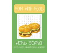 Nutrition Word Search Puzzle Book: Word Searches with Easy to Read Print about Nutrition, Food, Healthy Eating and more | 6x9 inches, 110 pages | 50+ ... Gift for Vacations, Holidays and Free Time